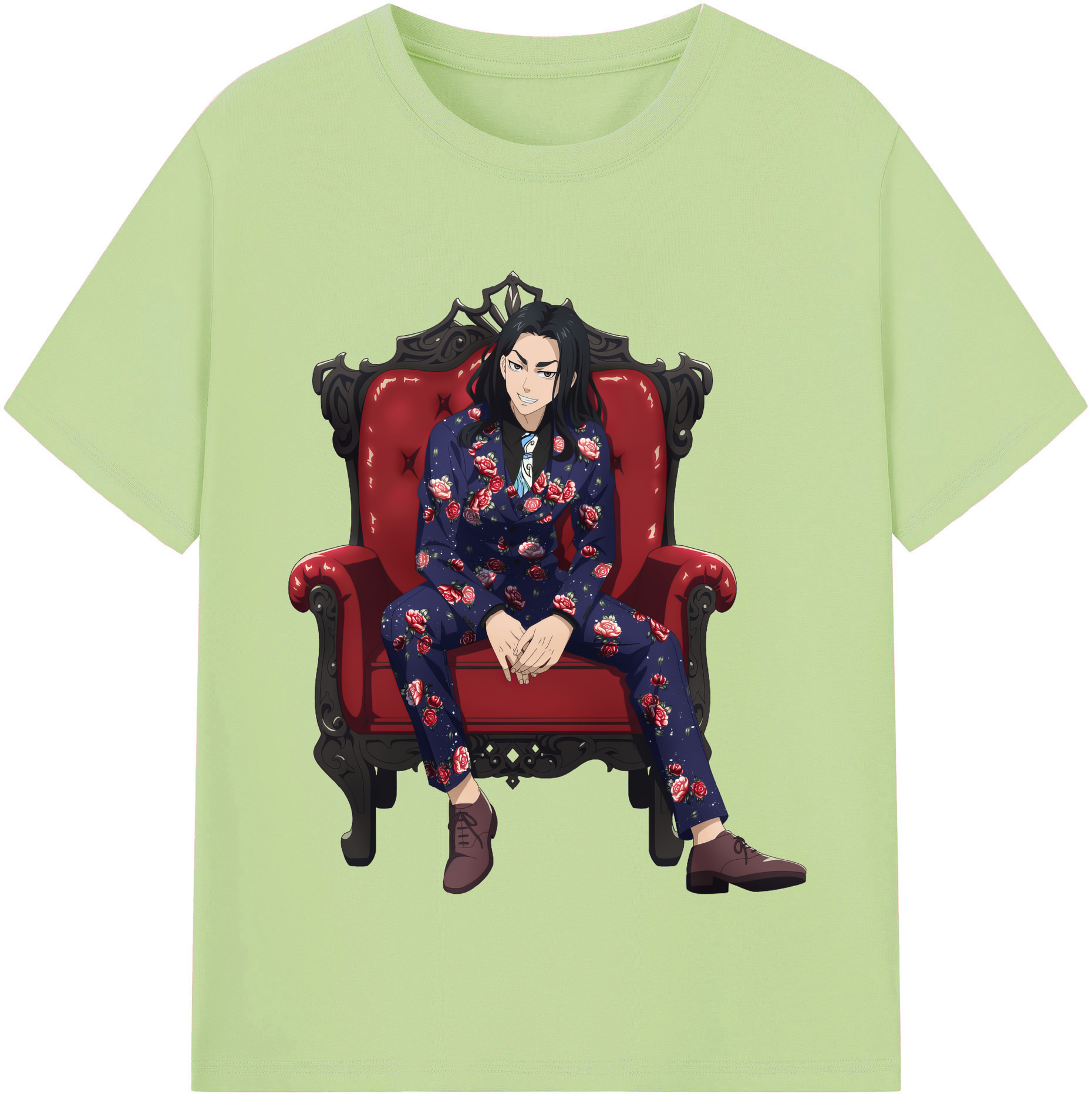 （画像用） 東京リベンジャーズ Tokyo Revengers 綿100％半袖Tシャツ（フロントプリント）